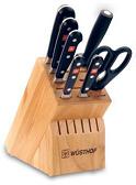 8418 - Wusthof Classic 8 Pc Block Set <font size=2 color=red> SALE PRICE $299.99 (41% OFF)